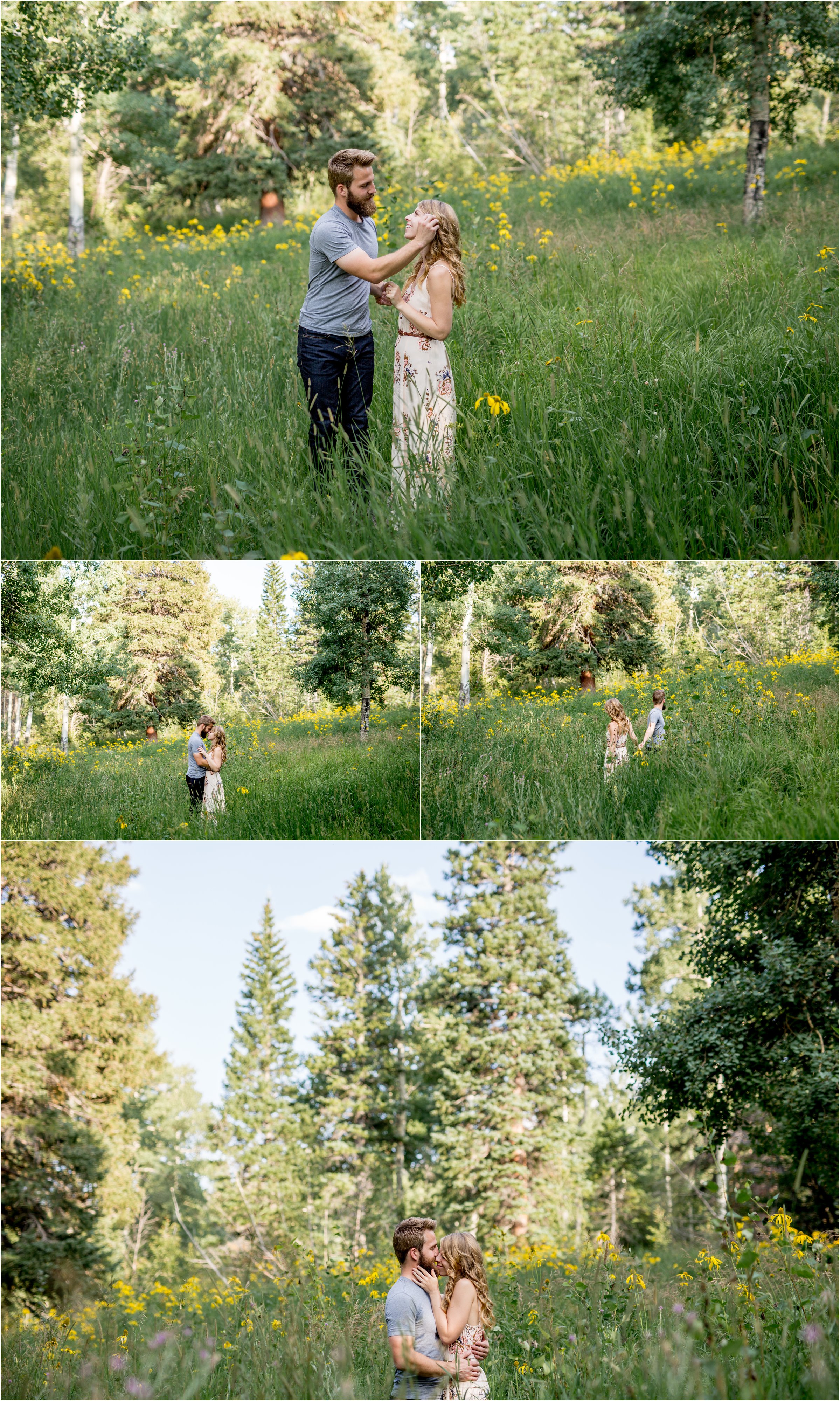  Rocky Mountain National Park Engagement Session by Northern Colorado Wedding Photographer