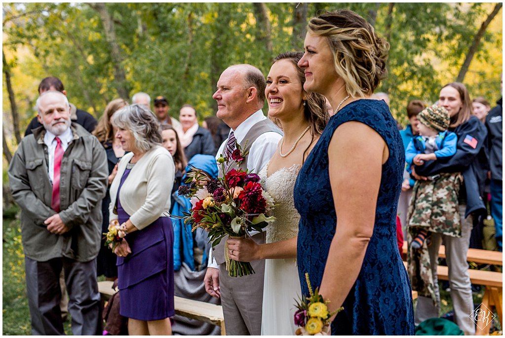 fall wedding in centennial wyoming