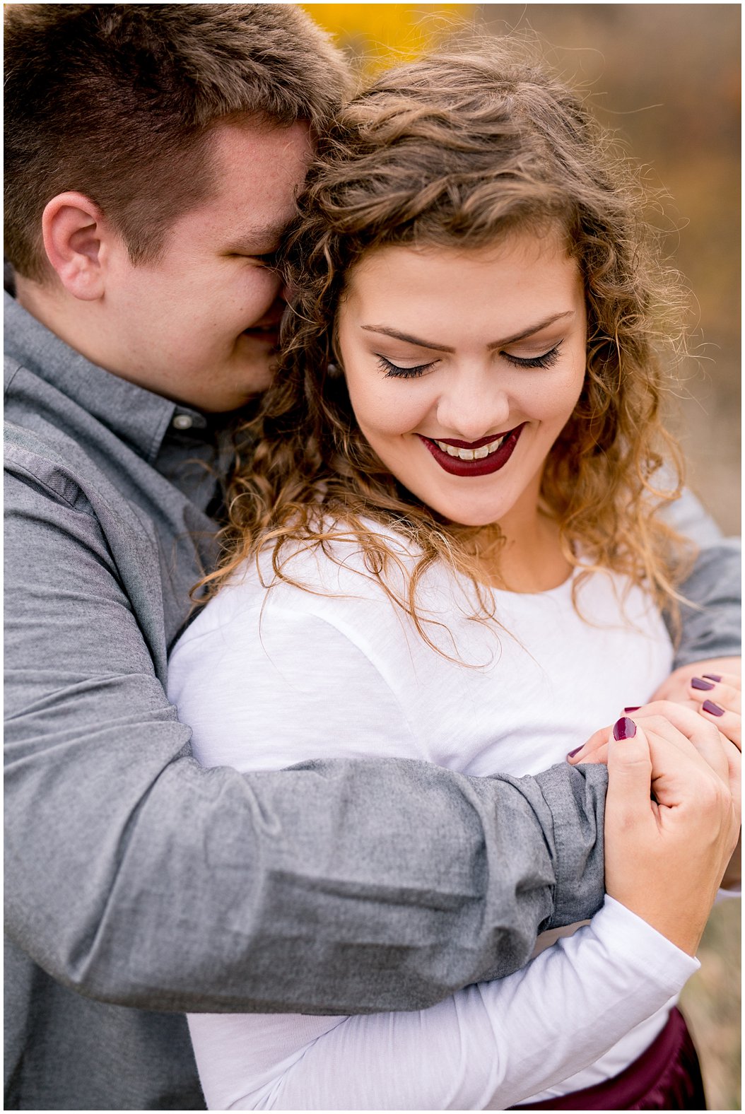 fall engagement session by central nebraska wedding photographer