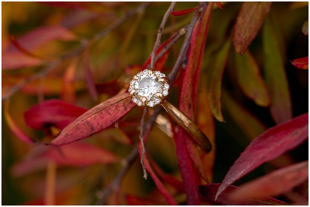 fall engagement session by central nebraska wedding photographer