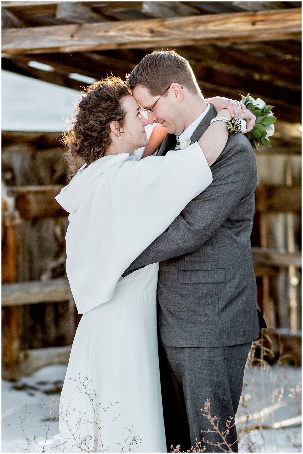 Winter Wedding in Fort Collins by Northern Colorado Wedding Photographer