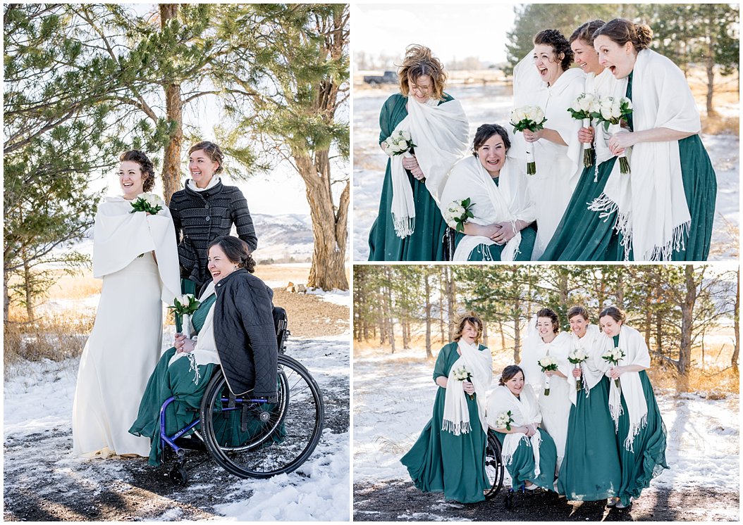 Winter Wedding in Fort Collins by Northern Colorado Wedding Photographer