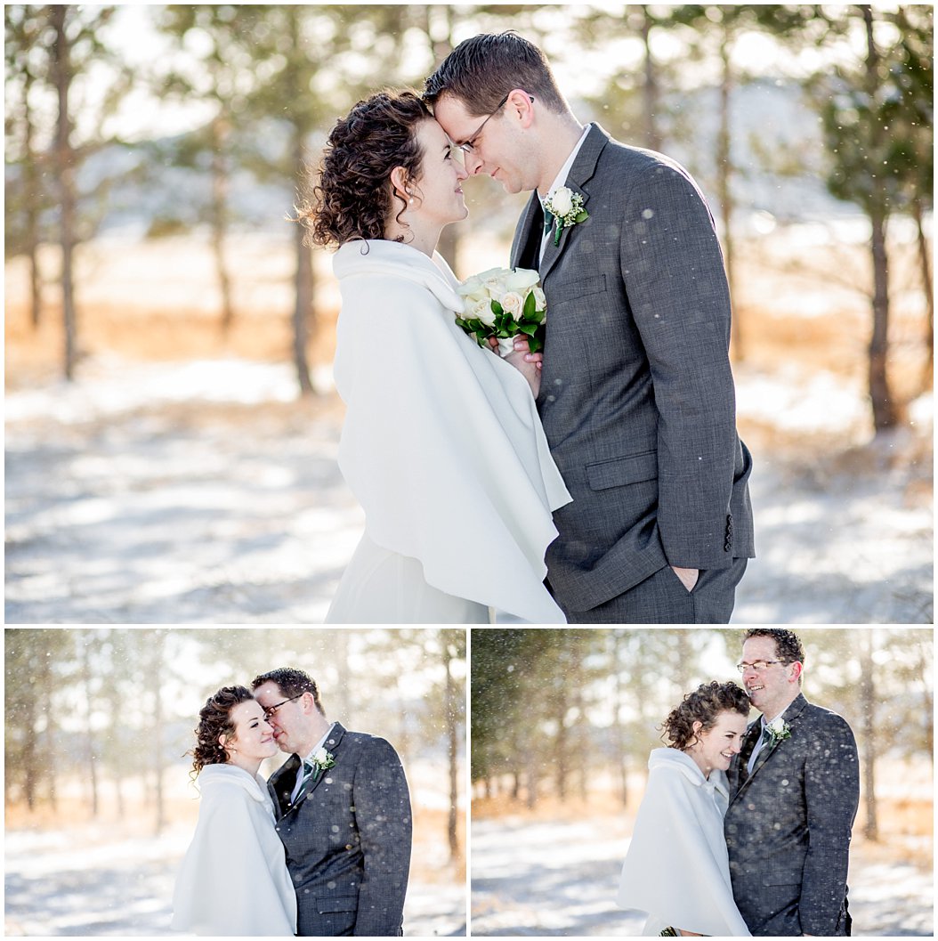 Winter Wedding in Fort Collins by Northern Colorado Wedding Photographer