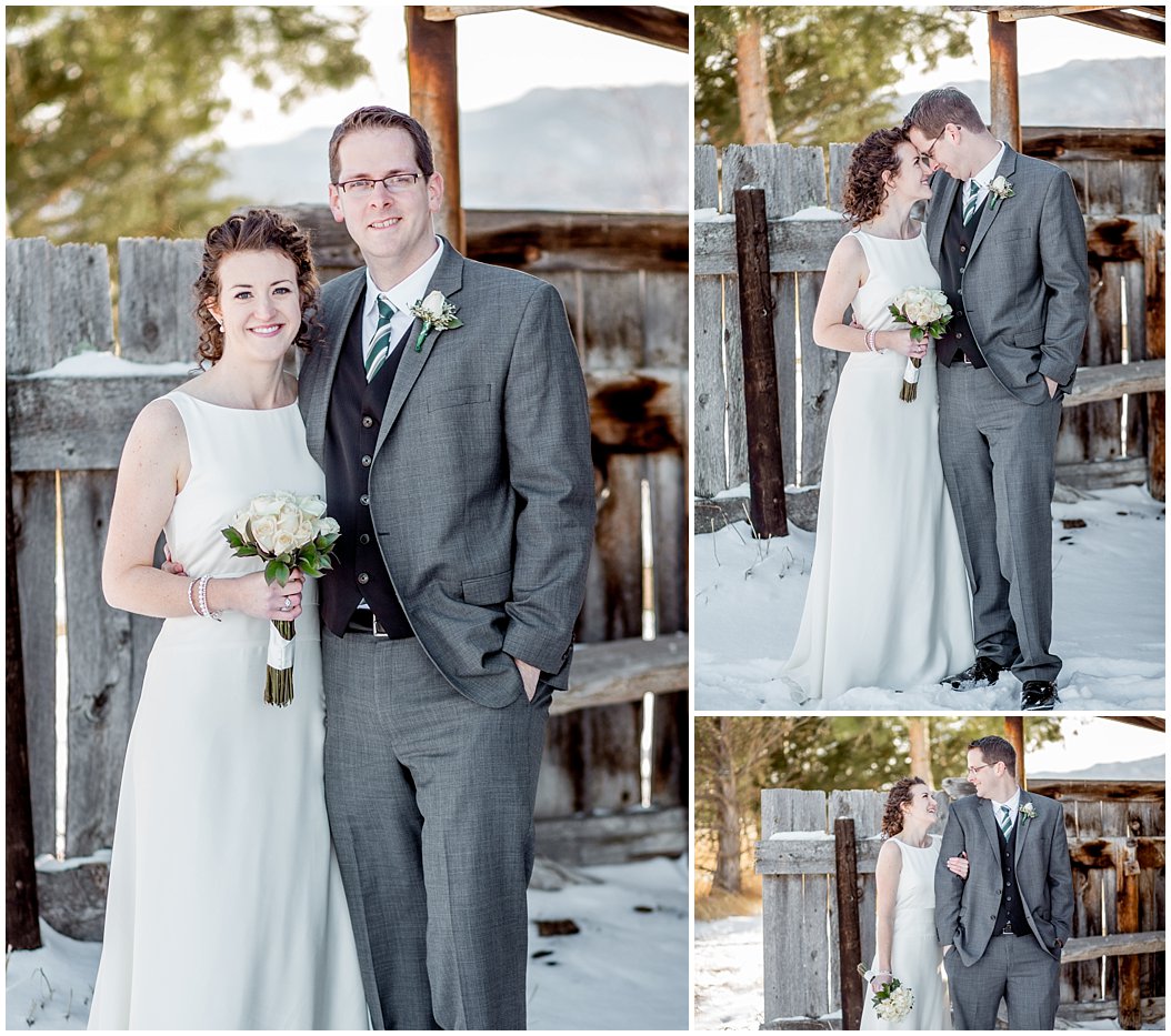 Winter Wedding in Fort Collins by Northern Colorado Wedding Photographer