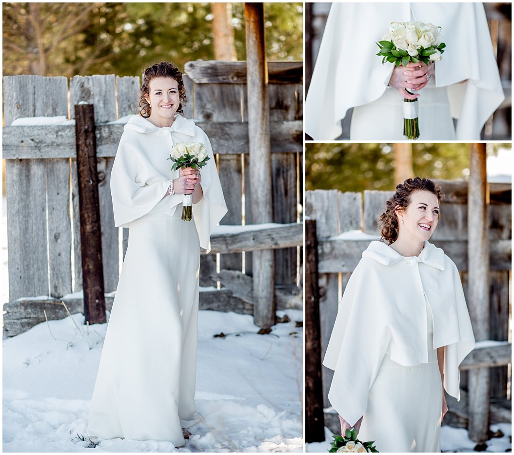 Winter Wedding in Fort Collins by Northern Colorado Wedding Photographer