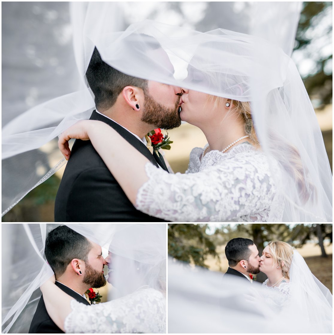 Red and Gold Cheyenne, Wyoming Wedding at Little America by Wyoming Photographer