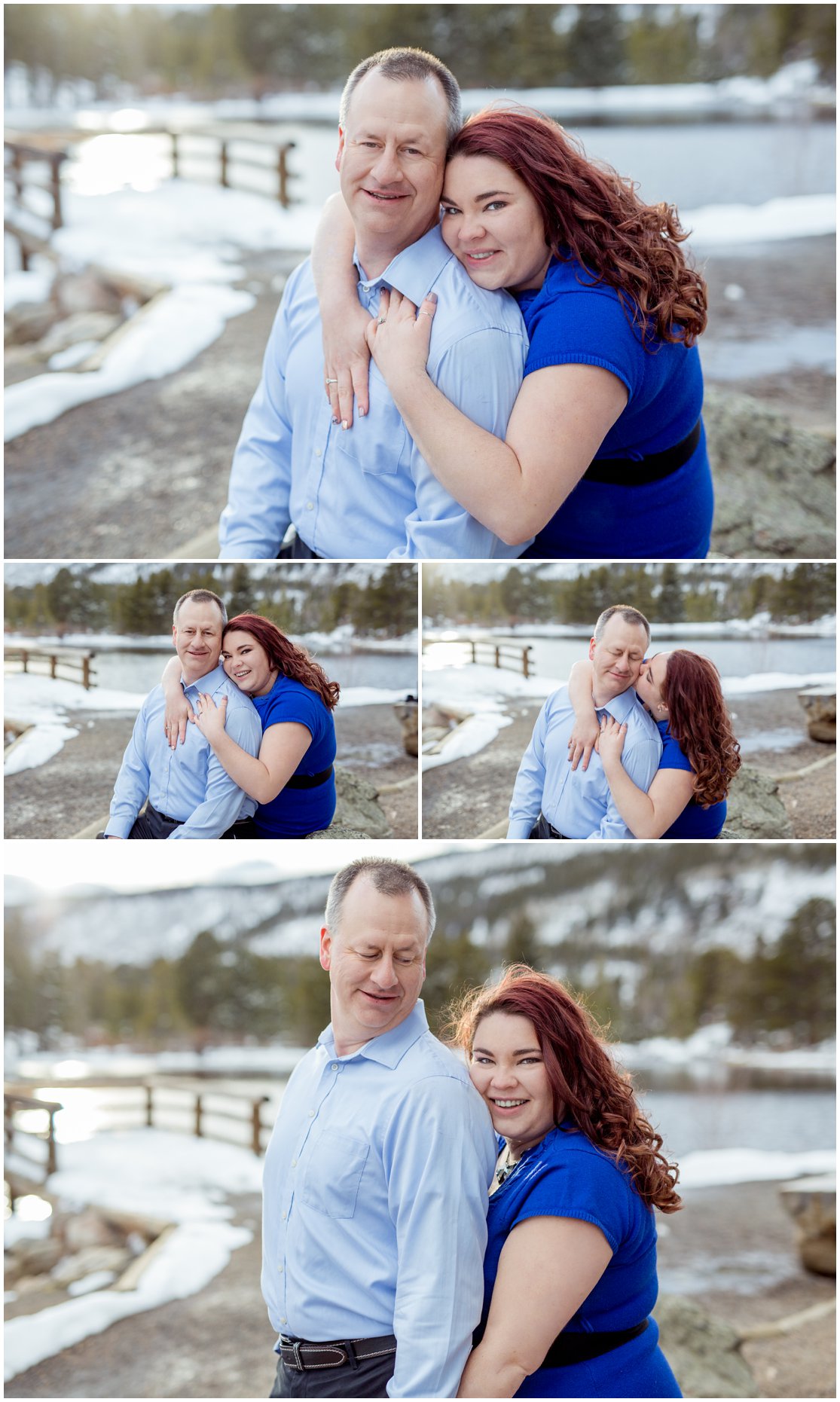 Engagement session in Rocky Mountain National Park by Northern Colorado Wedding Photographer