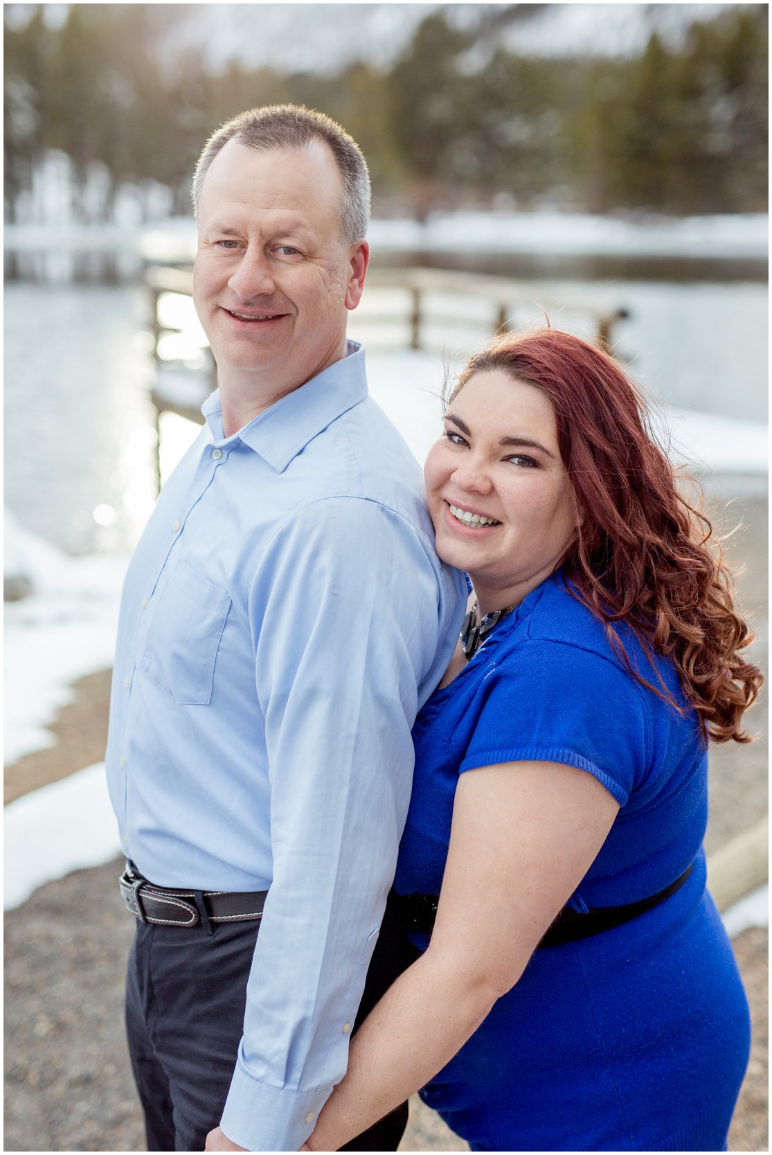 Engagement session in Rocky Mountain National Park by Northern Colorado Wedding Photographer