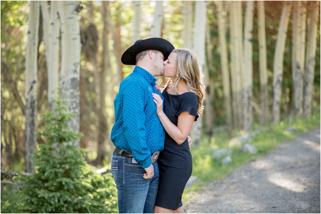 Rocky Mountain National Park Engagement Session by Greeley, Colorado Wedding Photographer