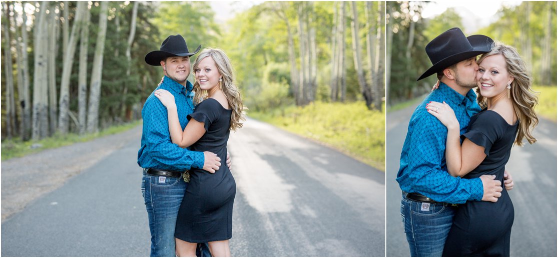 Rocky Mountain National Park Engagement Session by Greeley, Colorado Wedding Photographer