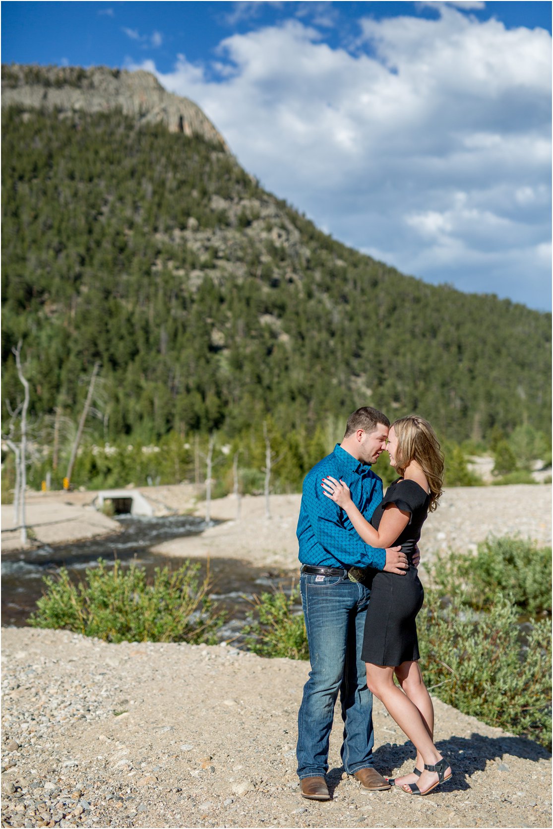 Rocky Mountain National Park Engagement Session by Greeley, Colorado Wedding Photographer