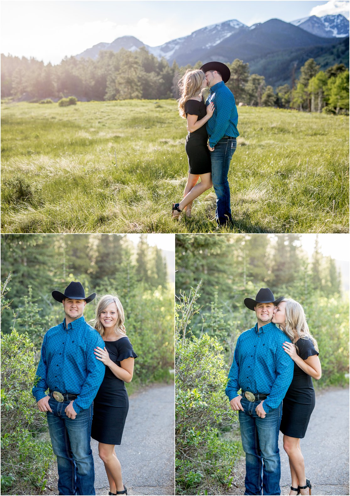 Rocky Mountain National Park Engagement Session by Greeley, Colorado Wedding Photographer