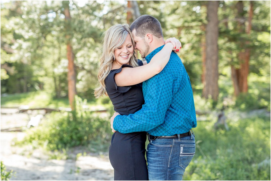 Rocky Mountain National Park Engagement Session by Greeley, Colorado Wedding Photographer