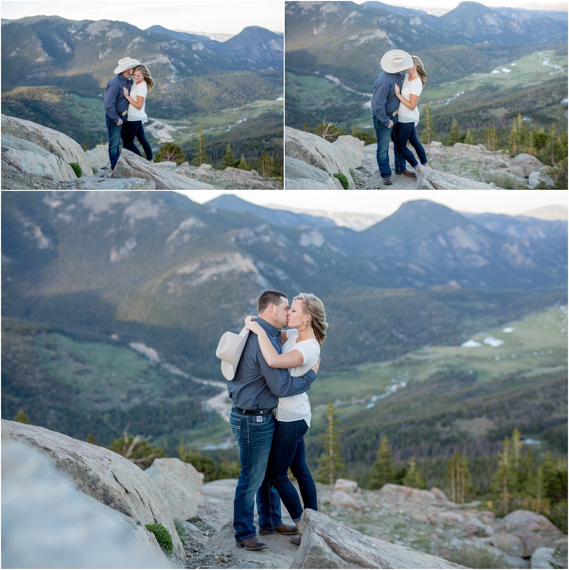 Rocky Mountain National Park Engagement Session by Greeley, Colorado Wedding Photographer