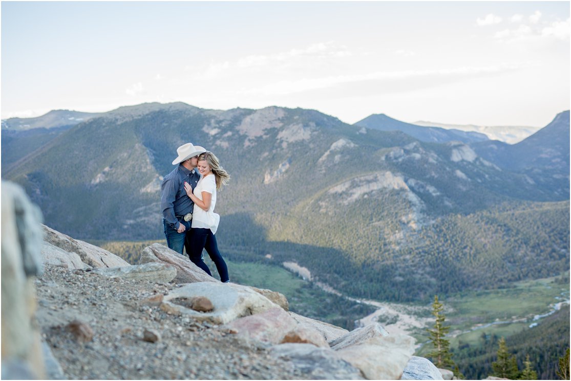 Rocky Mountain National Park Engagement Session by Greeley, Colorado Wedding Photographer