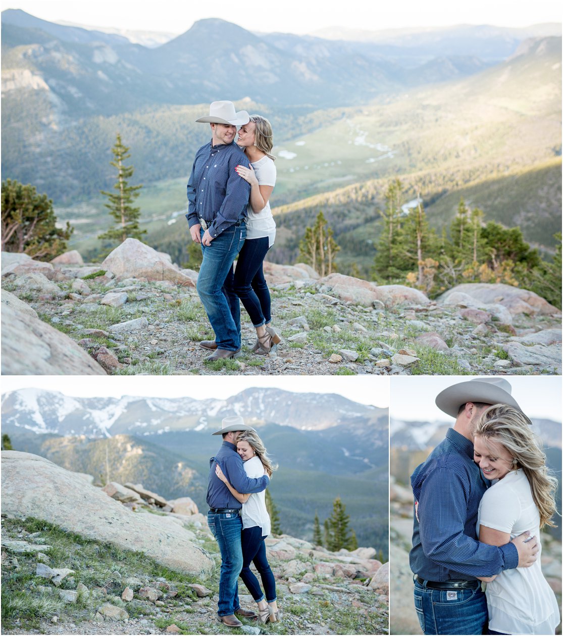 Rocky Mountain National Park Engagement Session by Greeley, Colorado Wedding Photographer