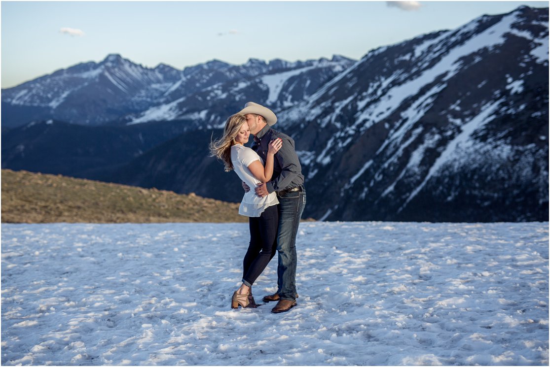 Rocky Mountain National Park Engagement Session by Greeley, Colorado Wedding Photographer