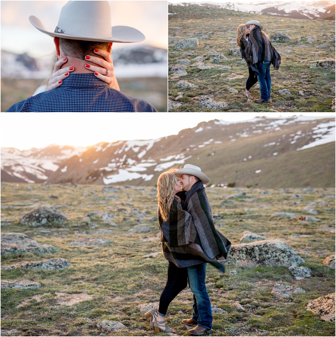 Rocky Mountain National Park Engagement Session by Greeley, Colorado Wedding Photographer