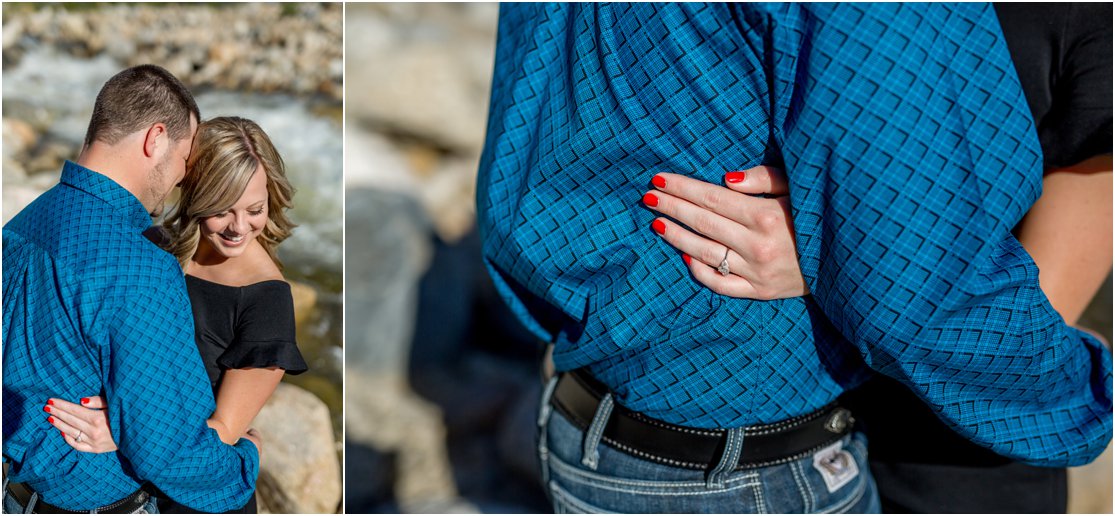 Rocky Mountain National Park Engagement Session by Greeley, Colorado Wedding Photographer