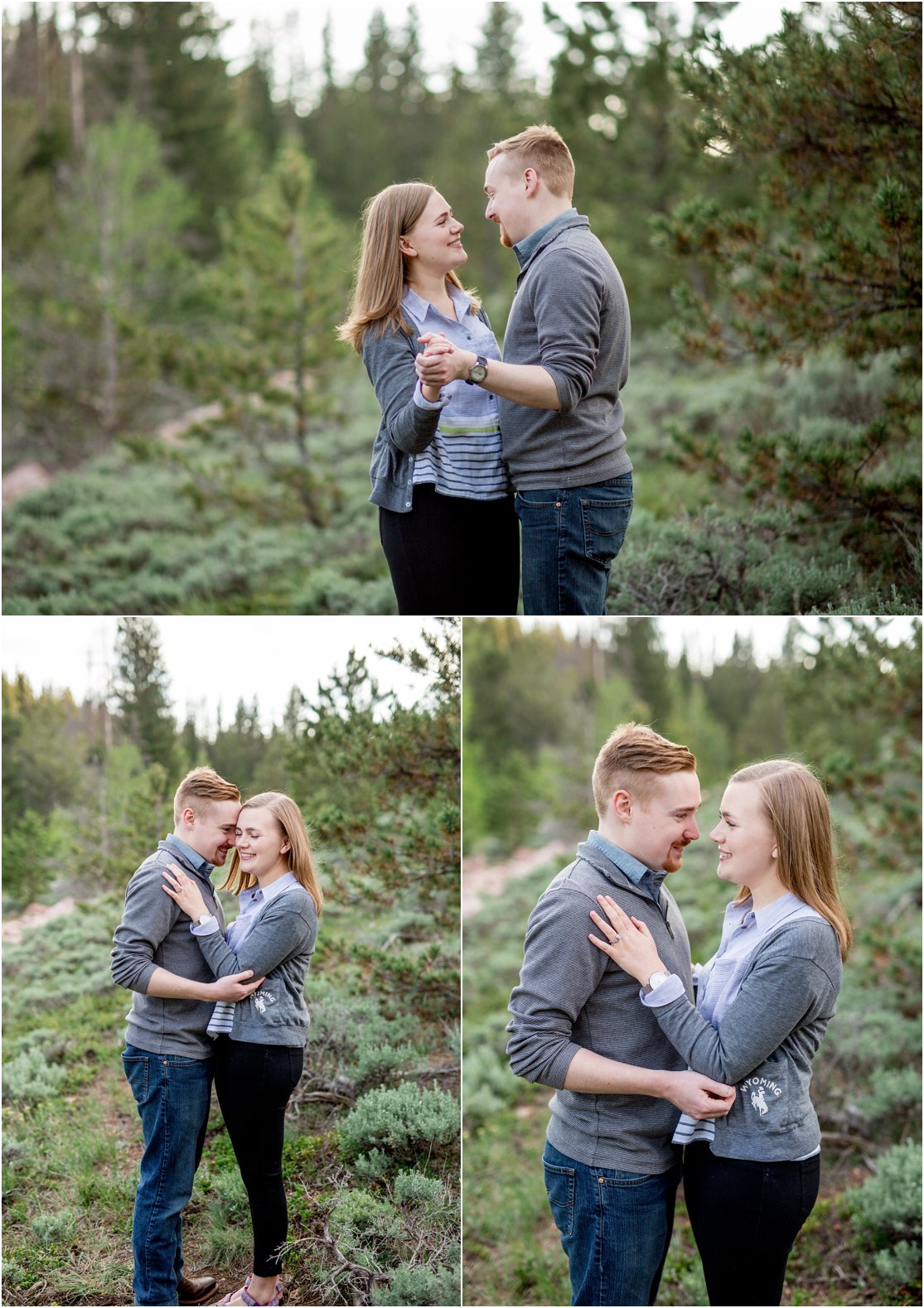 Wyoming Engagement Session by Greeley, Colorado Wedding Photographer