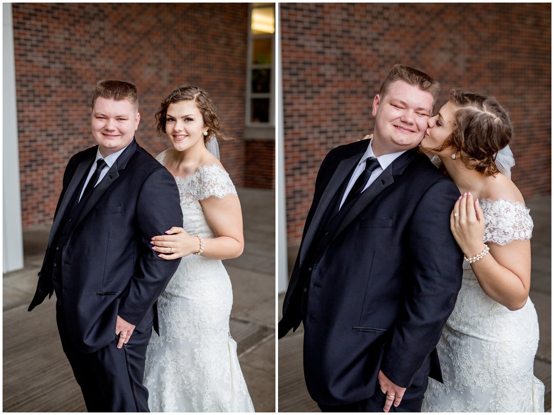 Rainy Lincoln, Nebraska Wedding by Greeley, Colorado Wedding Photographer