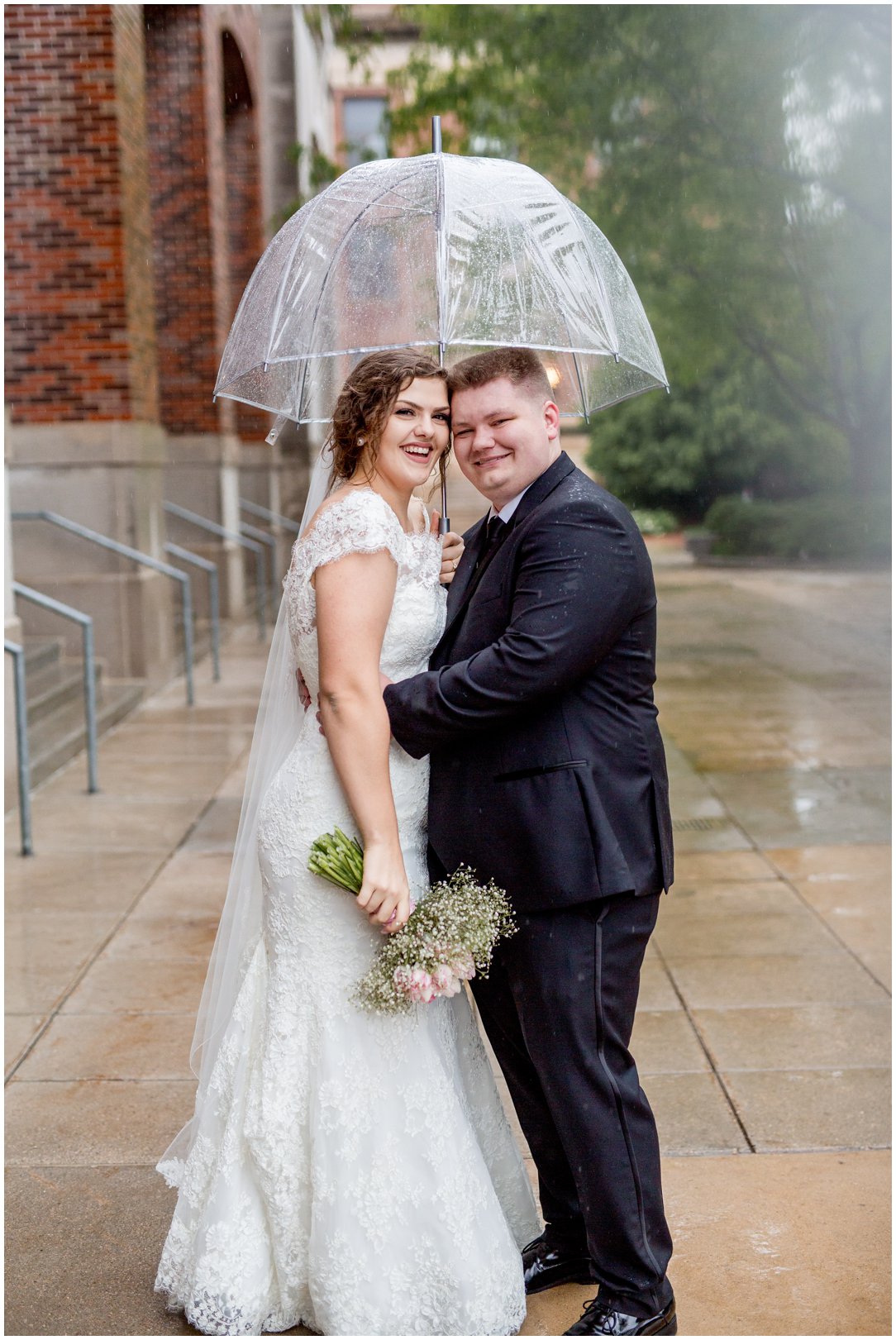 Rainy Lincoln, Nebraska Wedding by Greeley, Colorado Wedding Photographer