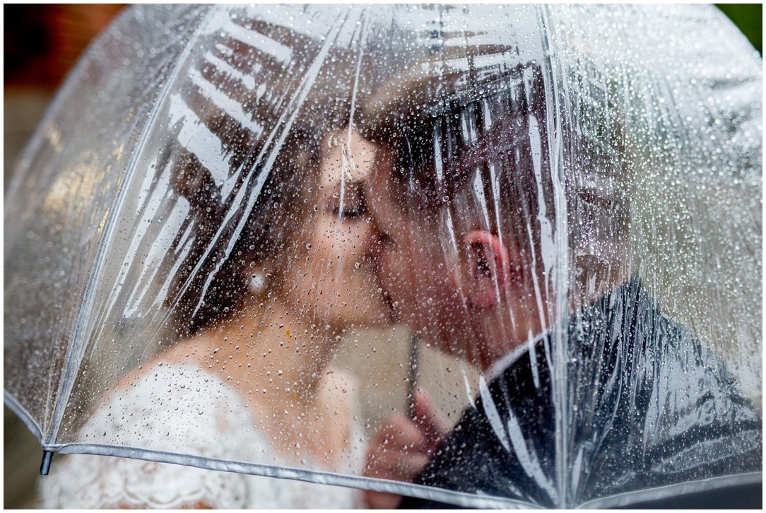 Rainy Lincoln, Nebraska Wedding by Greeley, Colorado Wedding Photographer