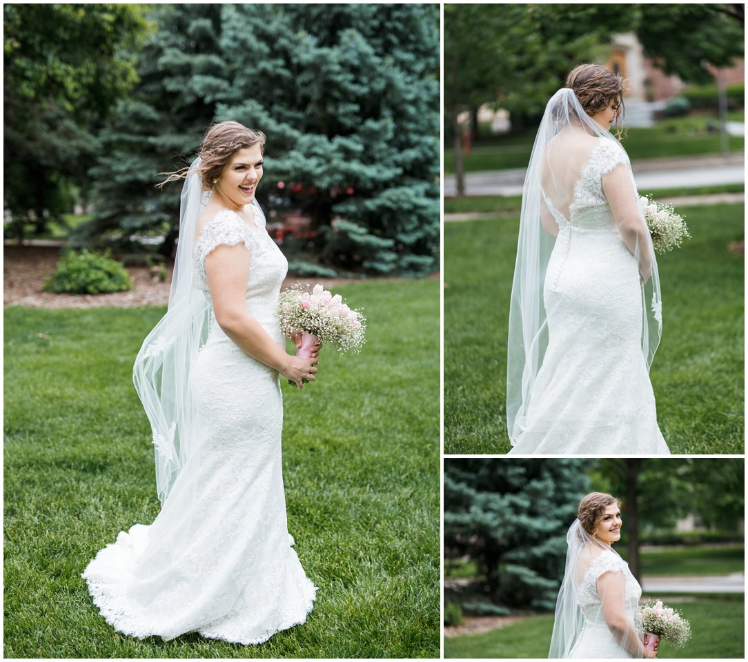 Rainy Lincoln, Nebraska Wedding by Greeley, Colorado Wedding Photographer