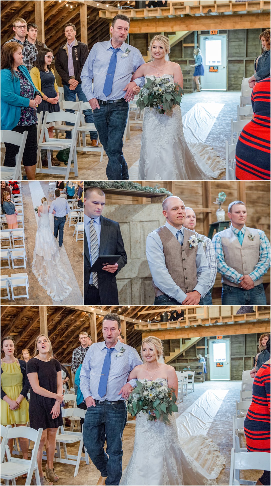 Rainy Nebraska Barn Wedding by Greeley, Colorado Wedding Photographer