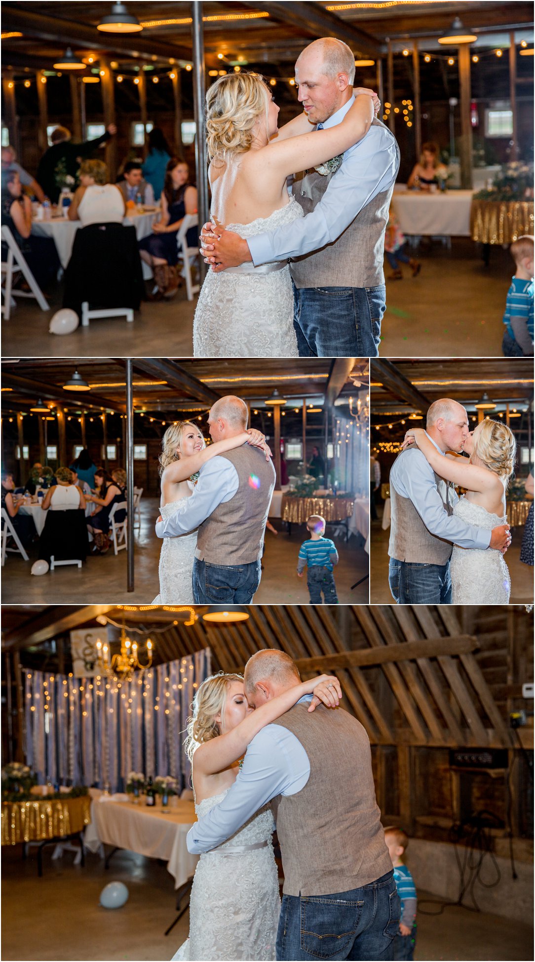 Married Mr And Mrs Skrdlant Rainy Nebraska Barn Wedding By