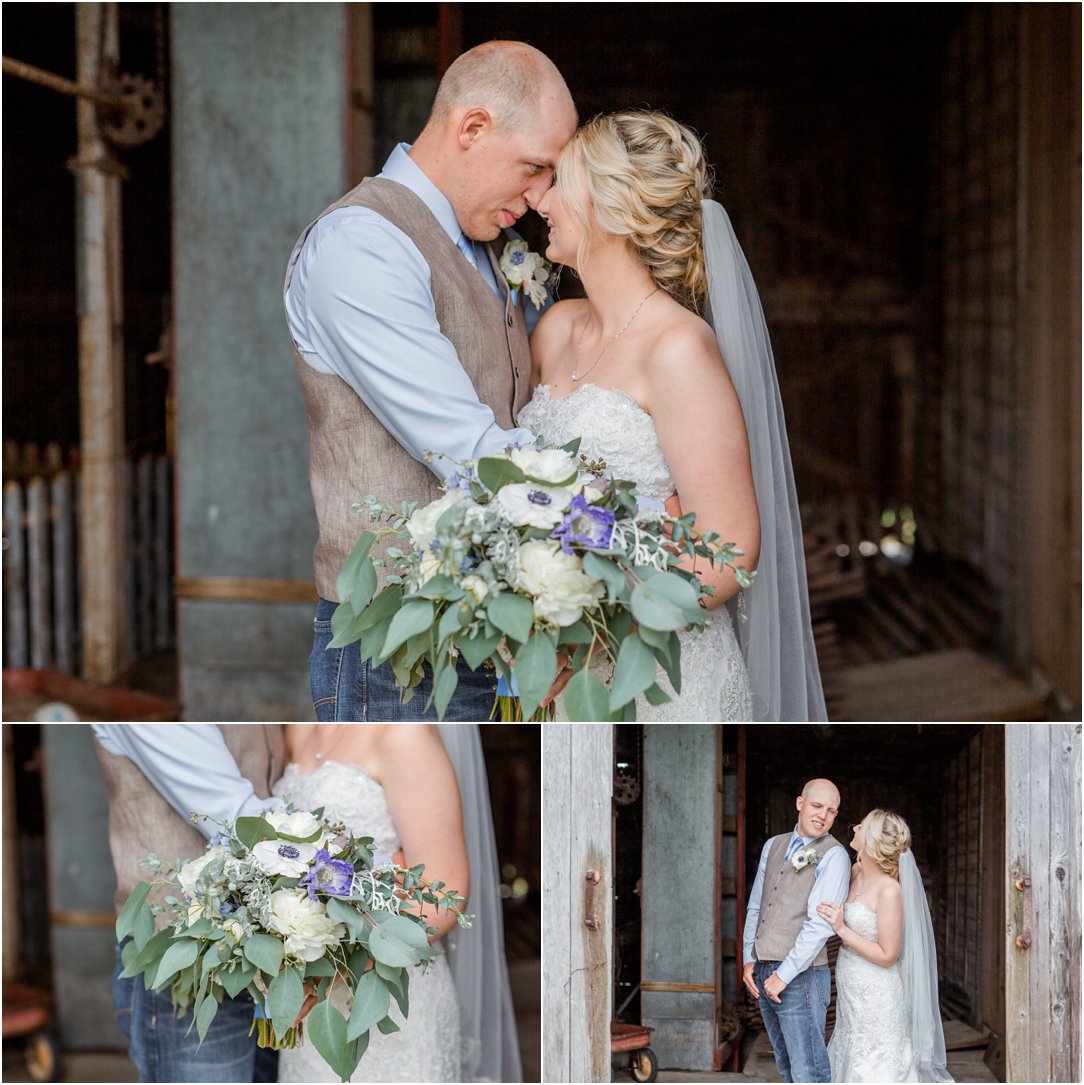 Rainy Nebraska Barn Wedding by Greeley, Colorado Wedding Photographer