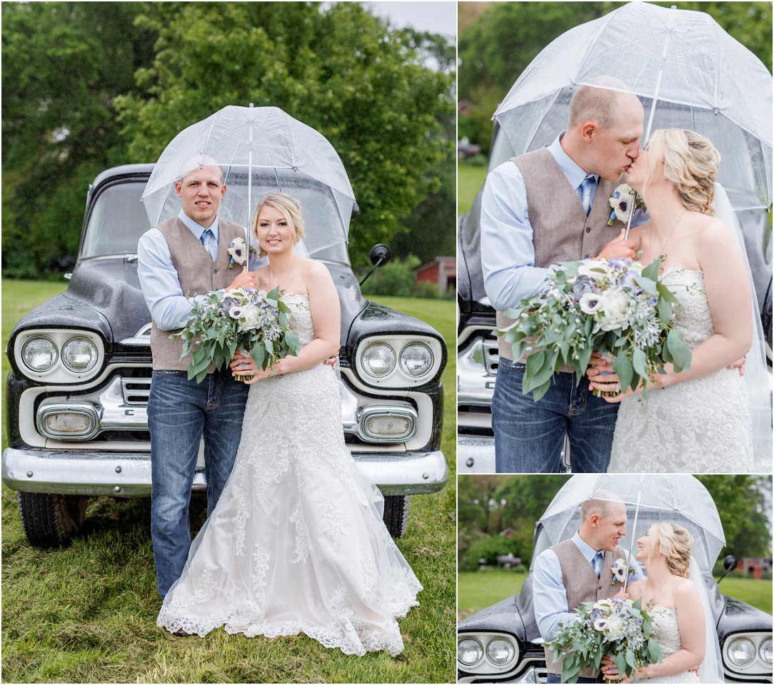 Rainy Nebraska Barn Wedding by Greeley, Colorado Wedding Photographer