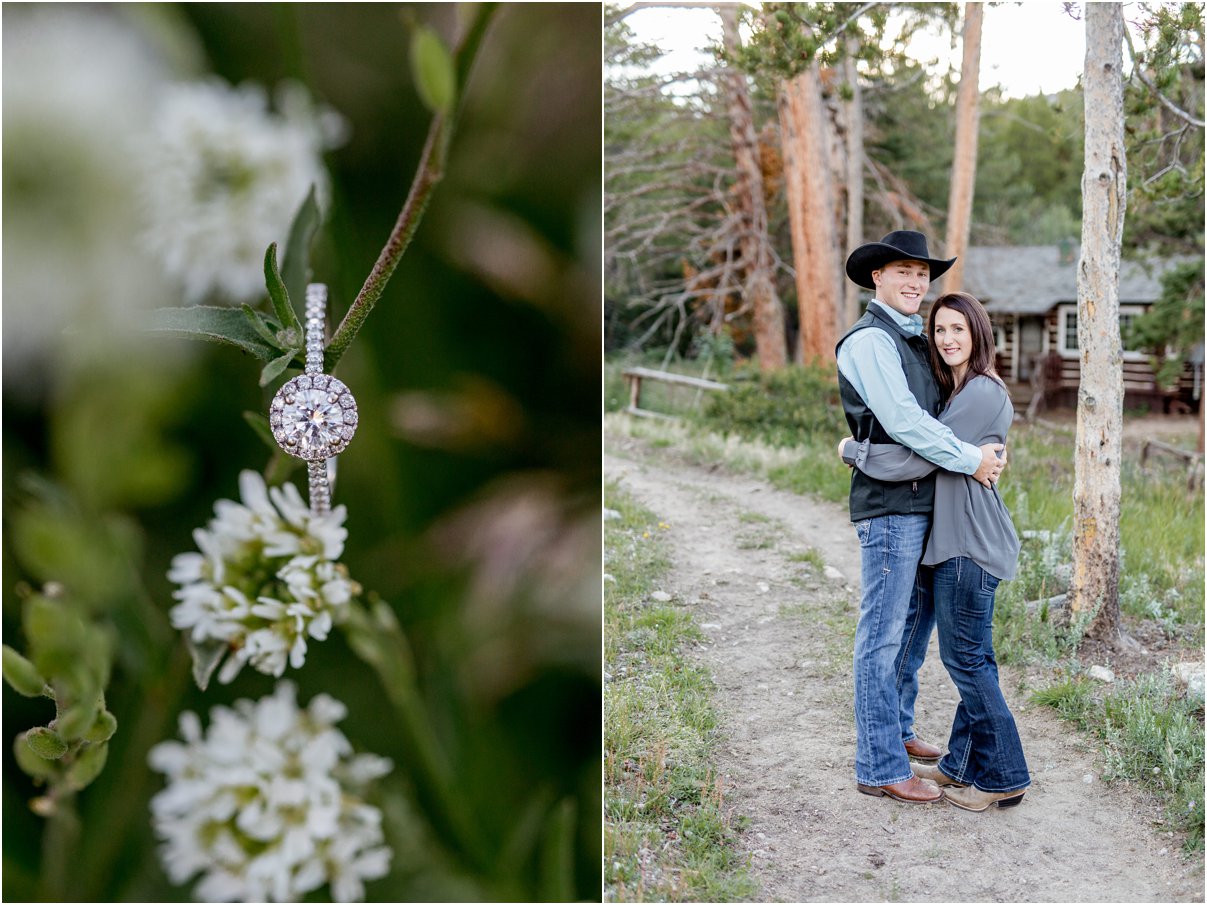 Rocky Mountain National Park Engagement Session by Greeley, Colorado Wedding Photographer