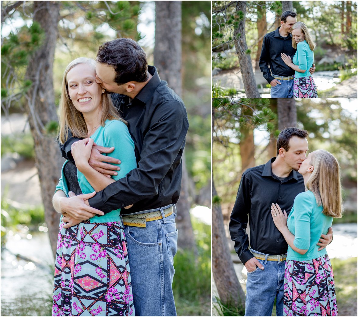 Rocky Mountain National Park Engagement Session by Greeley, Colorado Wedding Photographer 