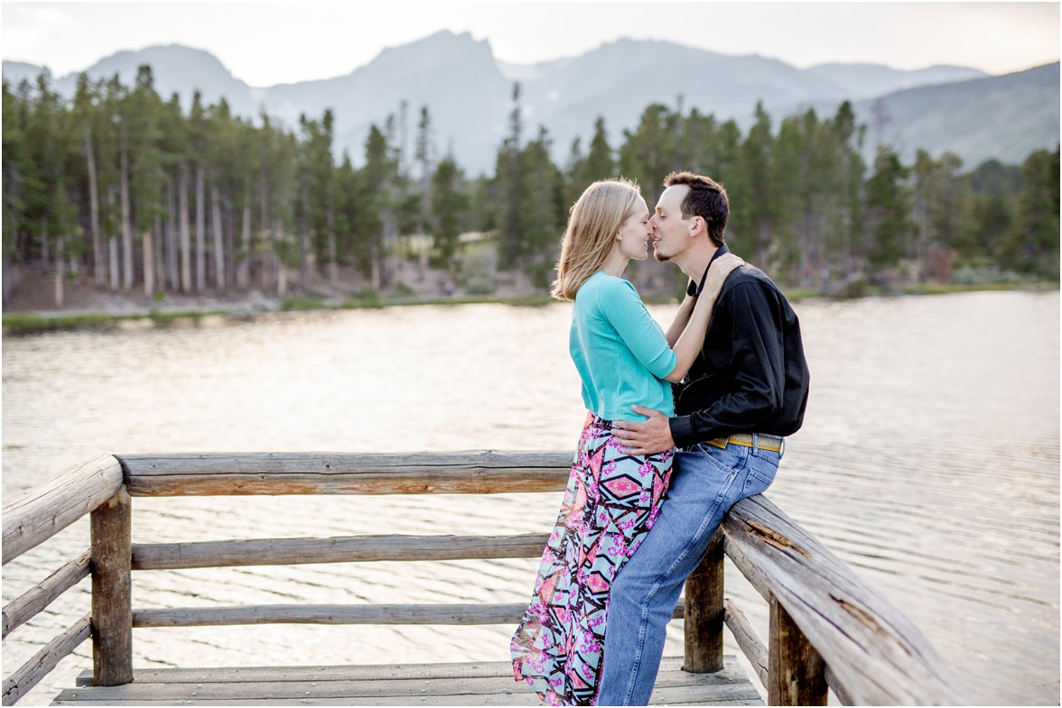 Rocky Mountain National Park Engagement Session by Greeley, Colorado Wedding Photographer 