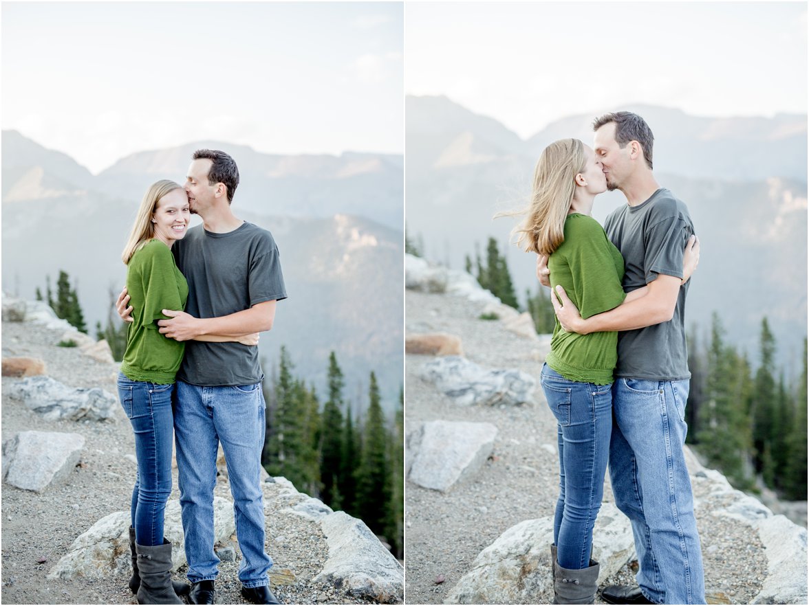 Rocky Mountain National Park Engagement Session by Greeley, Colorado Wedding Photographer 