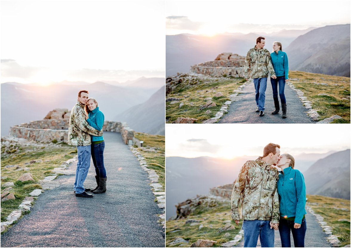 Rocky Mountain National Park Engagement Session by Greeley, Colorado Wedding Photographer 