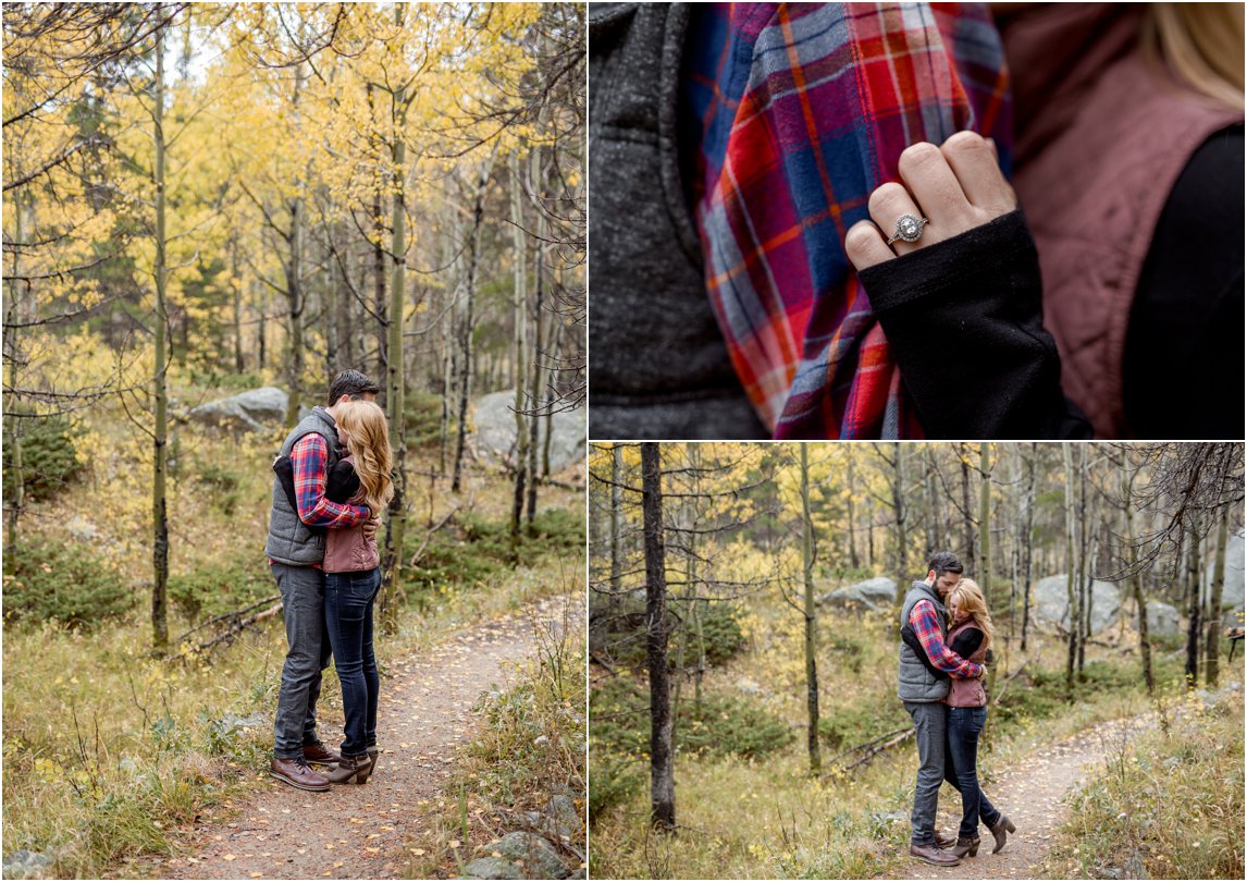 Rocky Mountain National Park Engagement Session by Estes Park, Colorado Wedding Photographer