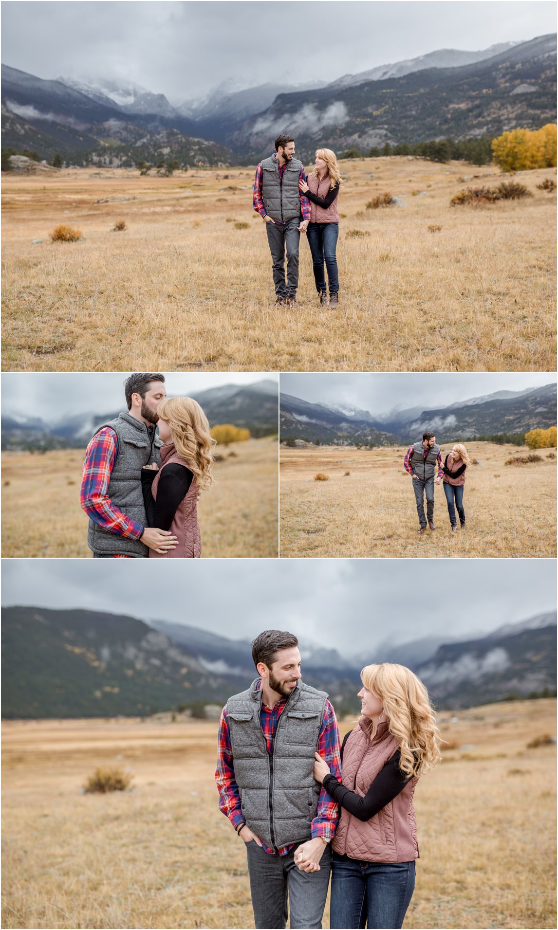 Rocky Mountain National Park Engagement Session by Estes Park, Colorado Wedding Photographer