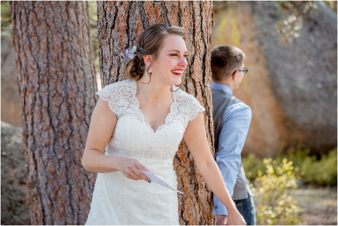 Curt Gowdy State Park near Cheyenne, Wyoming Wedding by Colorado Wedding Photographer