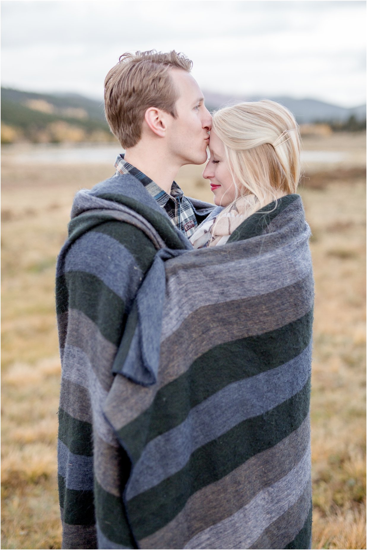 Golden, Colorado Engagement Session in Kenosha Pass by Greeley, Colorado Wedding Photographer