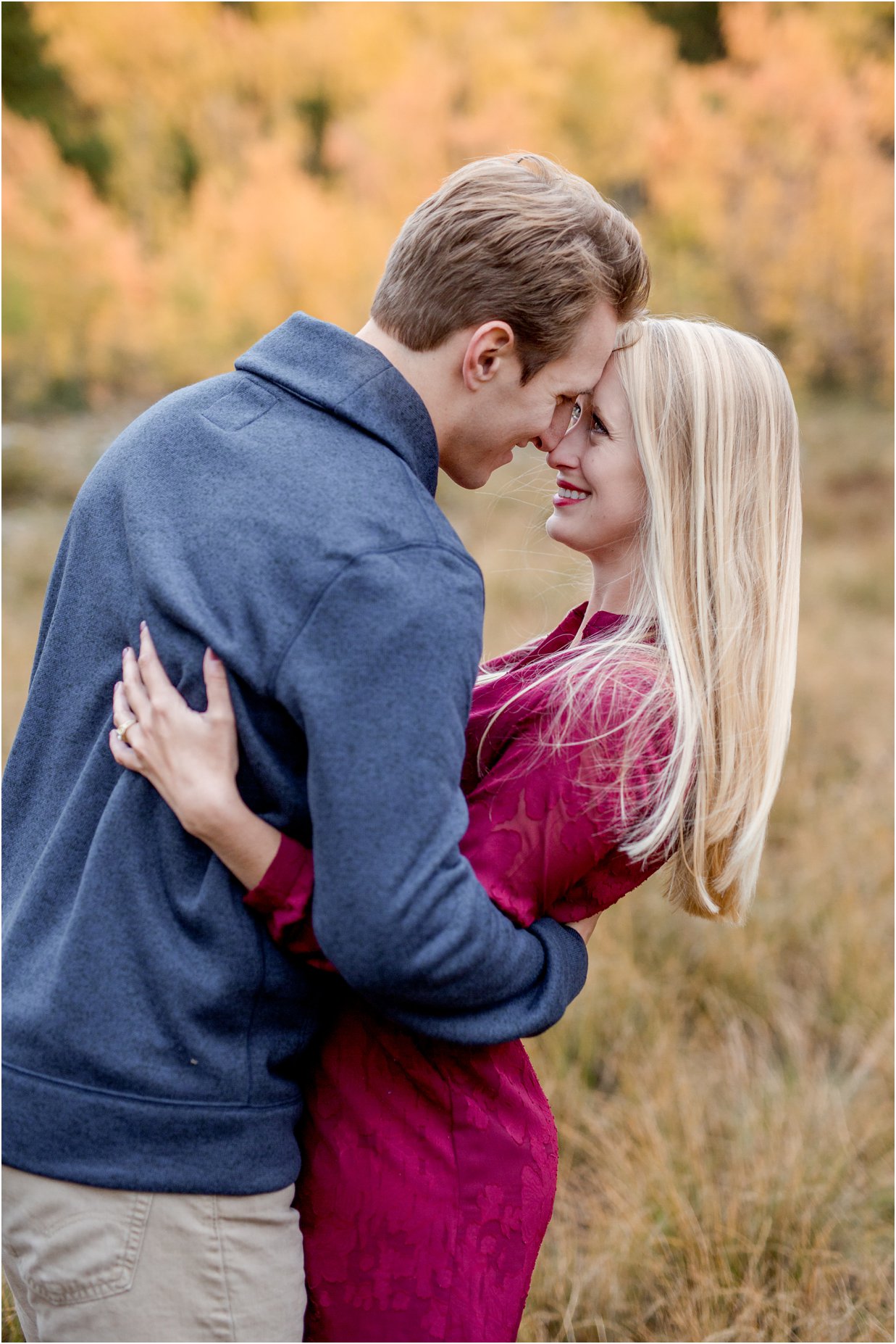 Golden, Colorado Engagement Session in Kenosha Pass by Greeley, Colorado Wedding Photographer