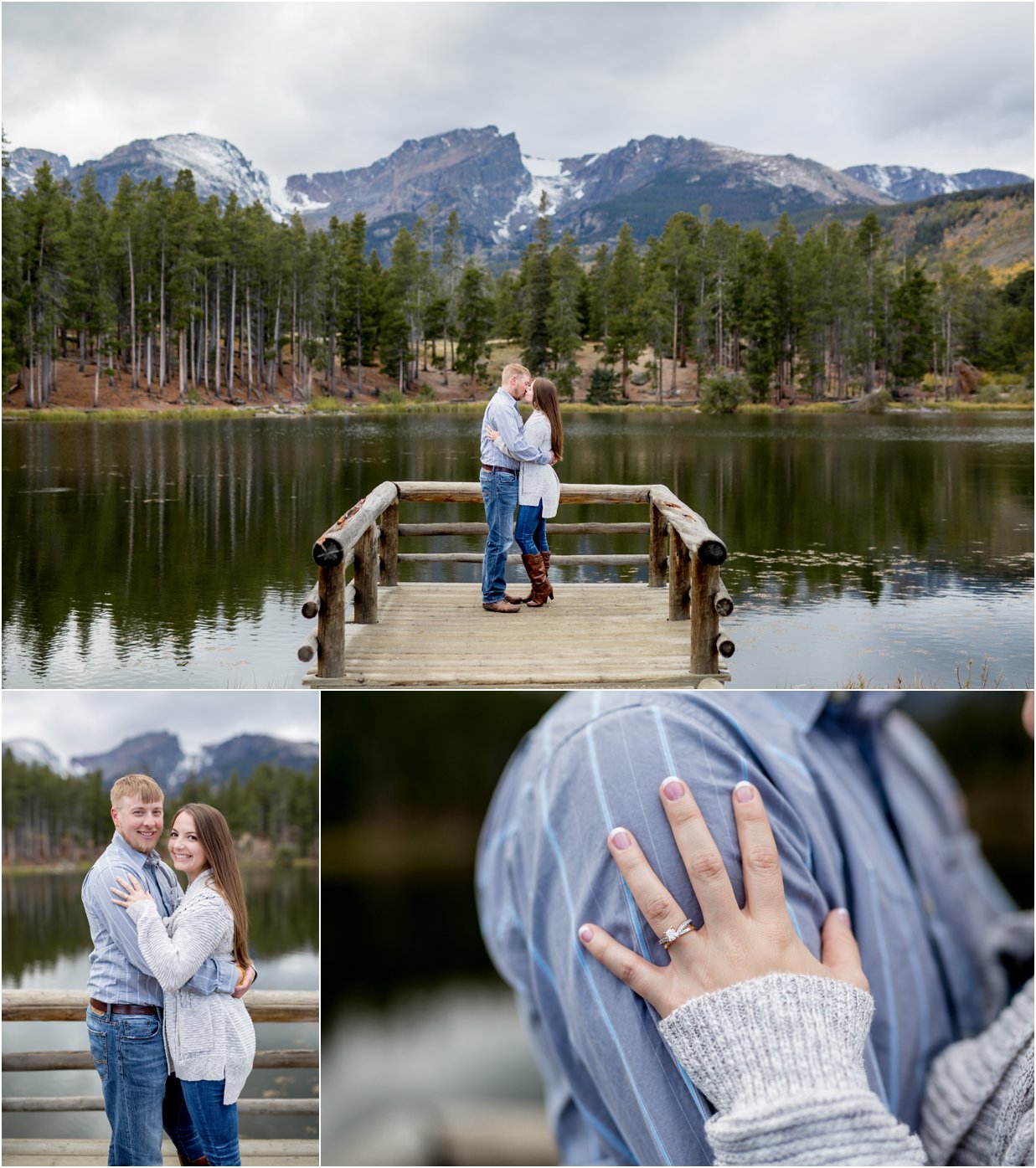  Rocky Mountain National Park Engagement Session by Greeley, Colorado Wedding Photographer