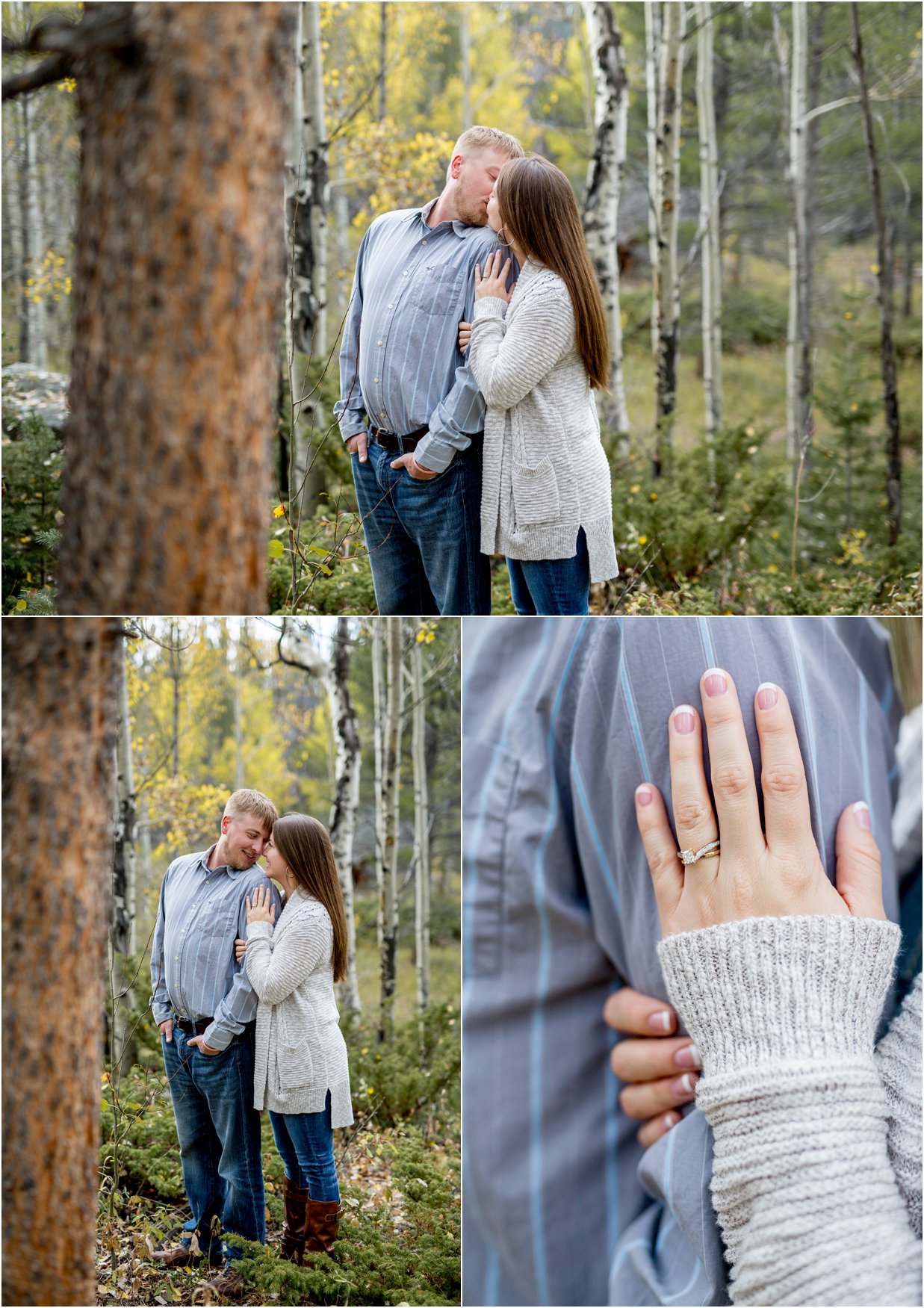  Rocky Mountain National Park Engagement Session by Greeley, Colorado Wedding Photographer