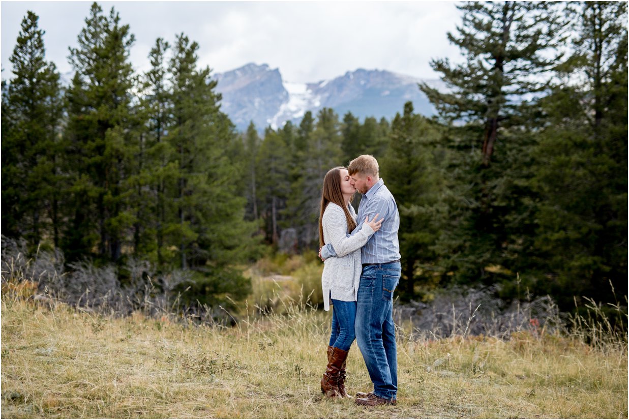  Rocky Mountain National Park Engagement Session by Greeley, Colorado Wedding Photographer