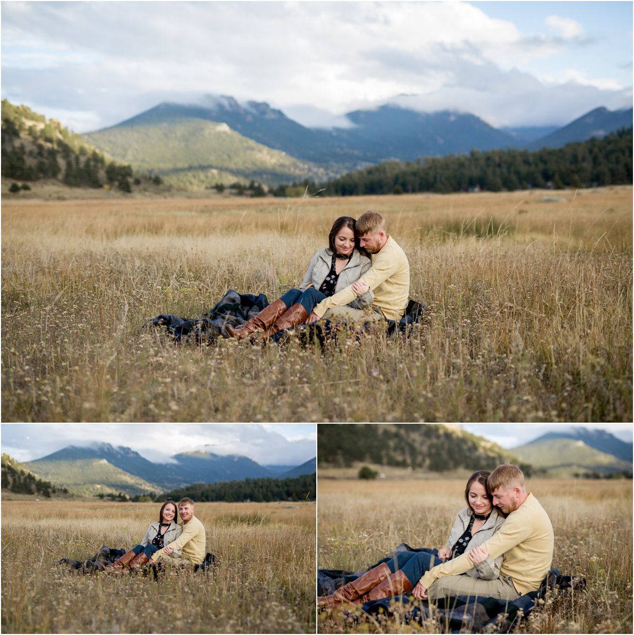  Rocky Mountain National Park Engagement Session by Greeley, Colorado Wedding Photographer