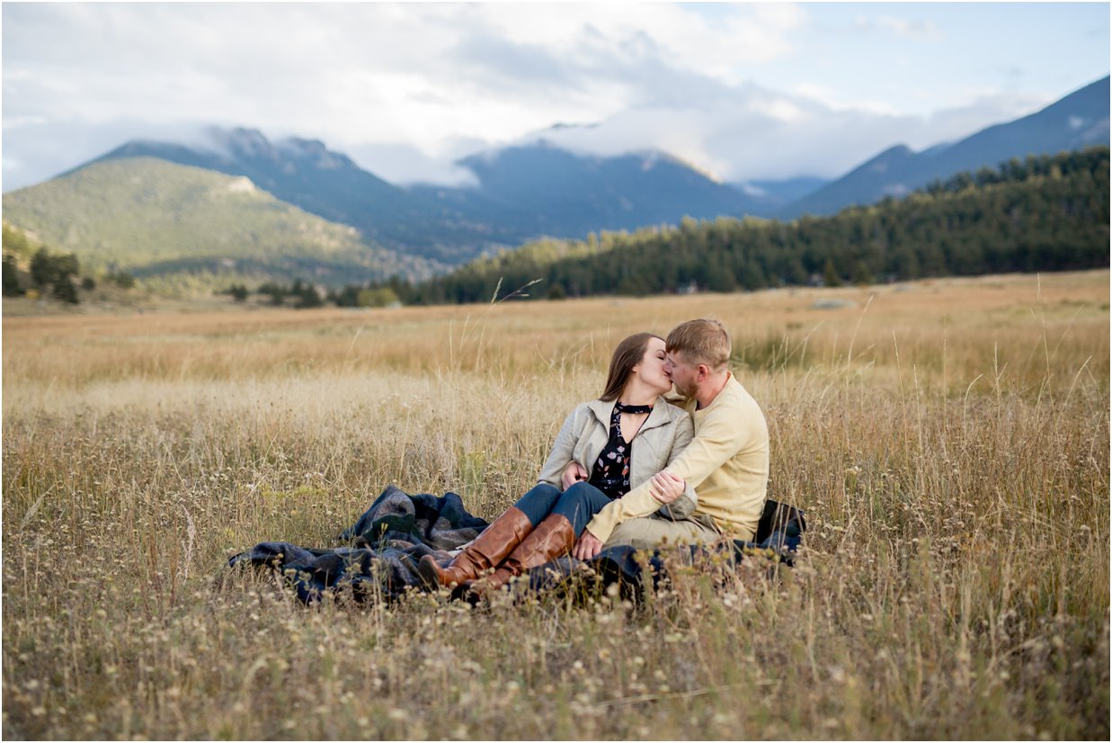  Rocky Mountain National Park Engagement Session by Greeley, Colorado Wedding Photographer