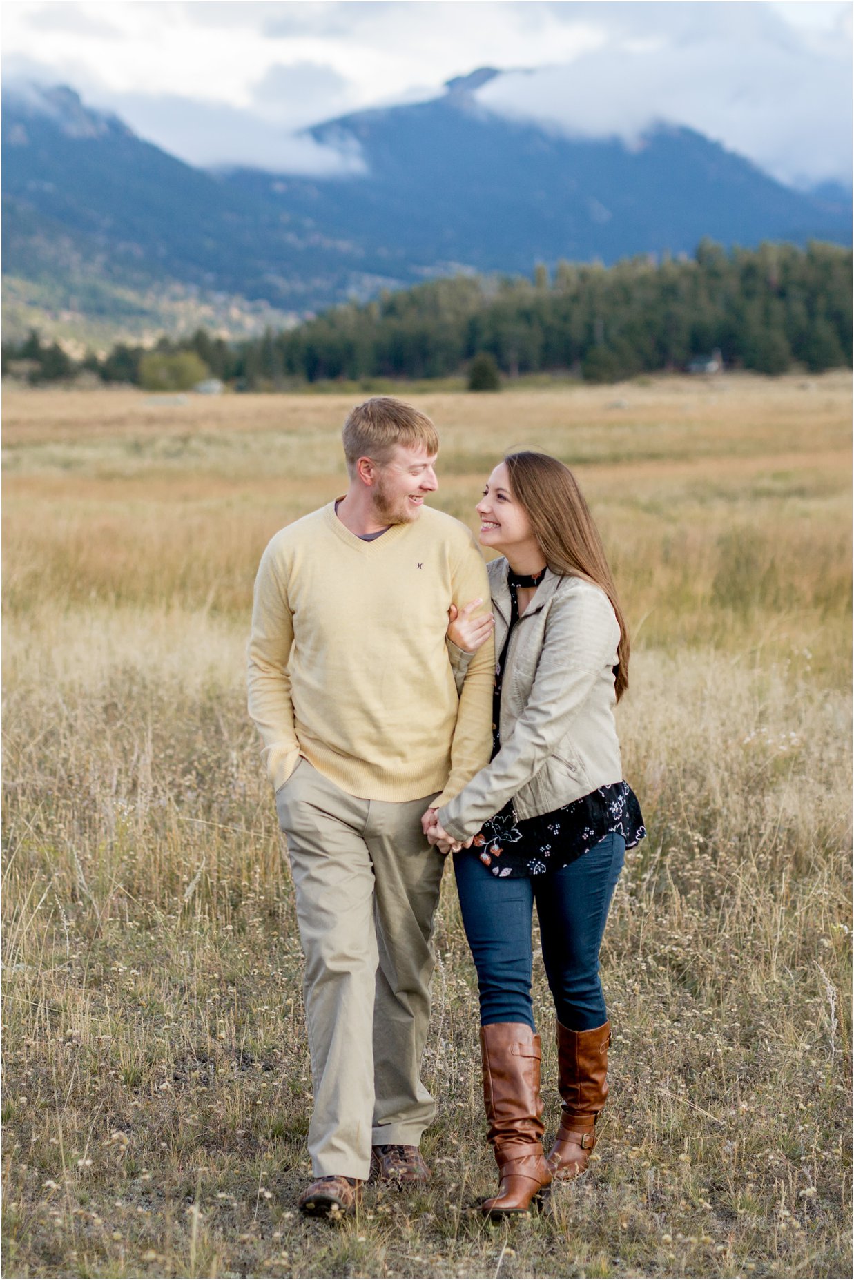  Rocky Mountain National Park Engagement Session by Greeley, Colorado Wedding Photographer