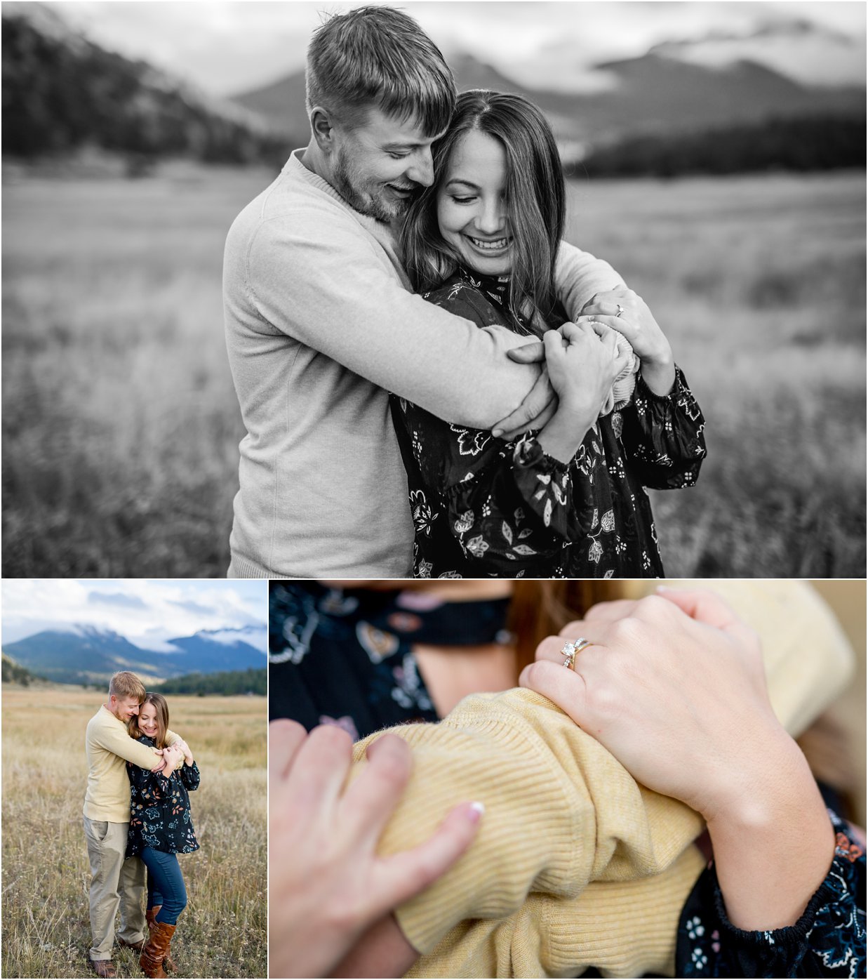  Rocky Mountain National Park Engagement Session by Greeley, Colorado Wedding Photographer