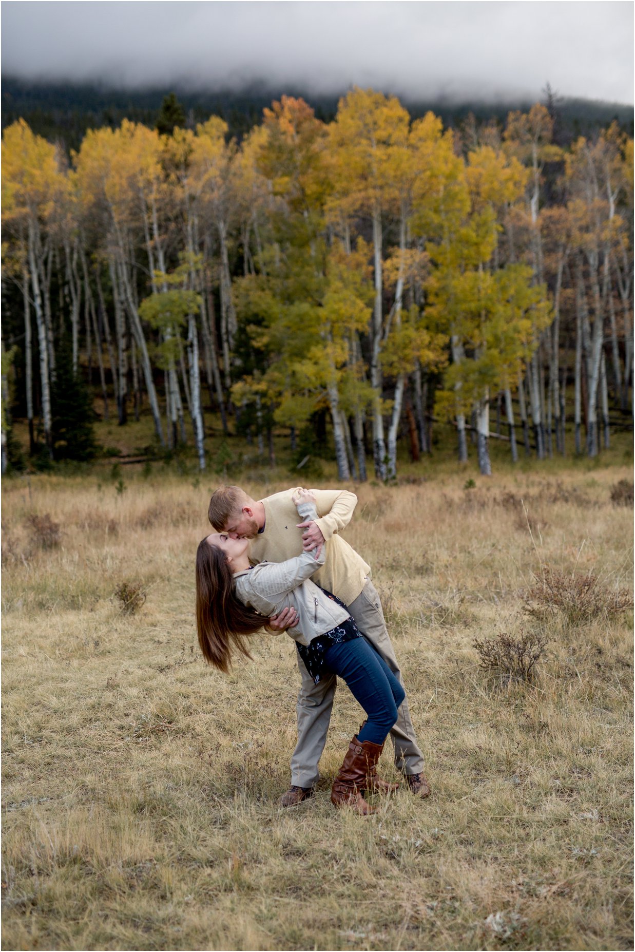  Rocky Mountain National Park Engagement Session by Greeley, Colorado Wedding Photographer